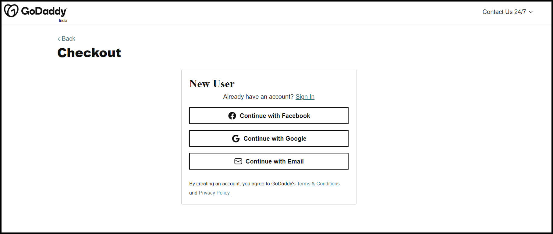 Setting up a domain name