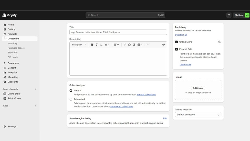 shopify-product-create-collection
